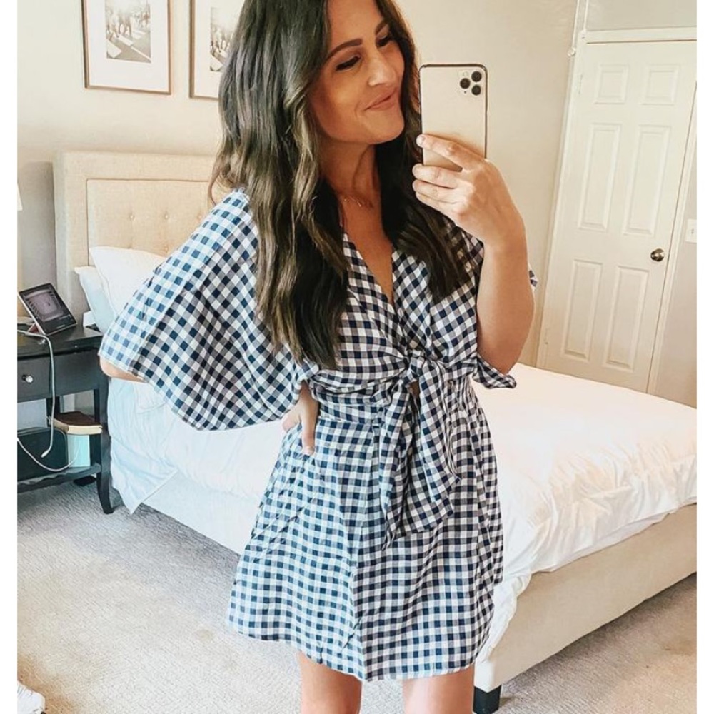 Plaid dress never worn